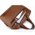 Briefcase For Men OEM PU leather handbag/briefcase/laptop bag for men Manufactory